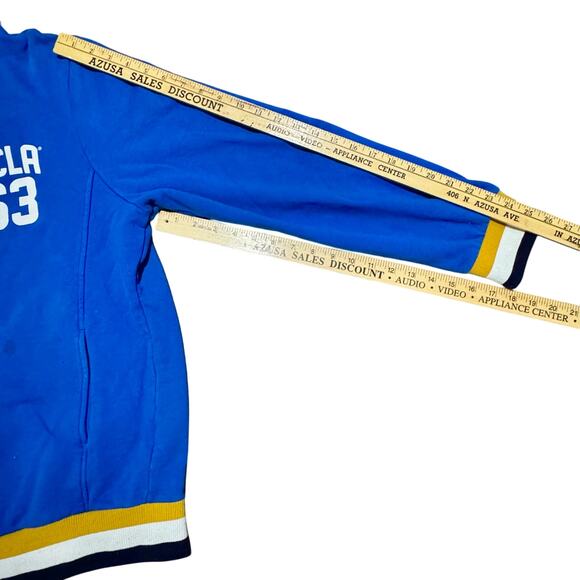 Vintage UCLA Authentic Los Angeles Collegiate Wear full-zip hoodie SzXXL RETRO - Picture 15 of 15